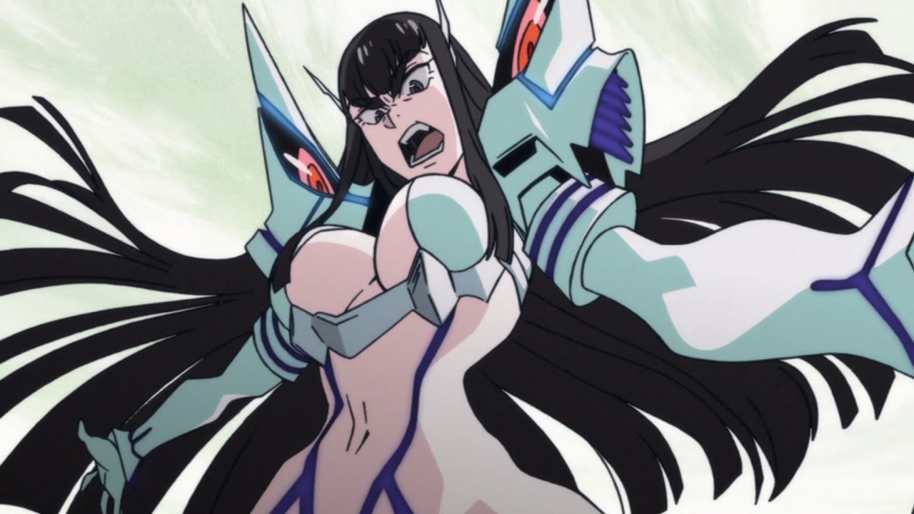 Kill La Kill Junketsu and Satsuki Angry