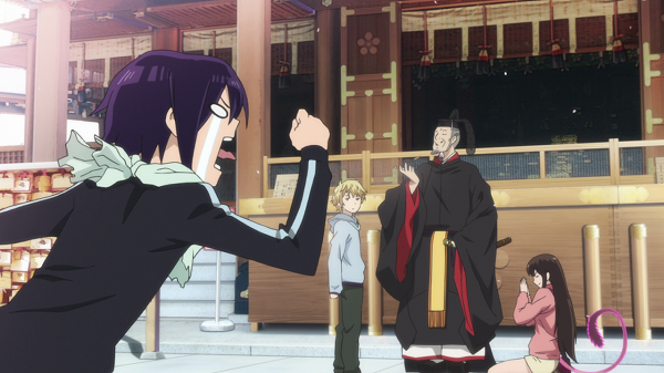 Funny Moments Noragami Hiyori Tenjin Yato god