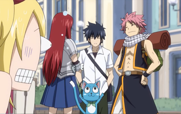 Fairy Tail Lucy, Natsu, Gray, and Erza 1