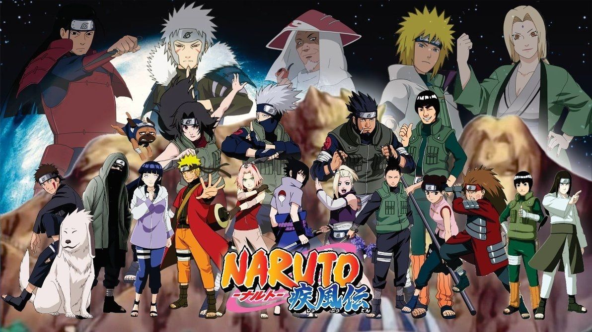 The Naruto girls of Naruto and Naruto Shippuuden are the best!