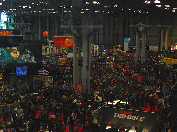 Crowds at NYCC New York Comic Con 2015