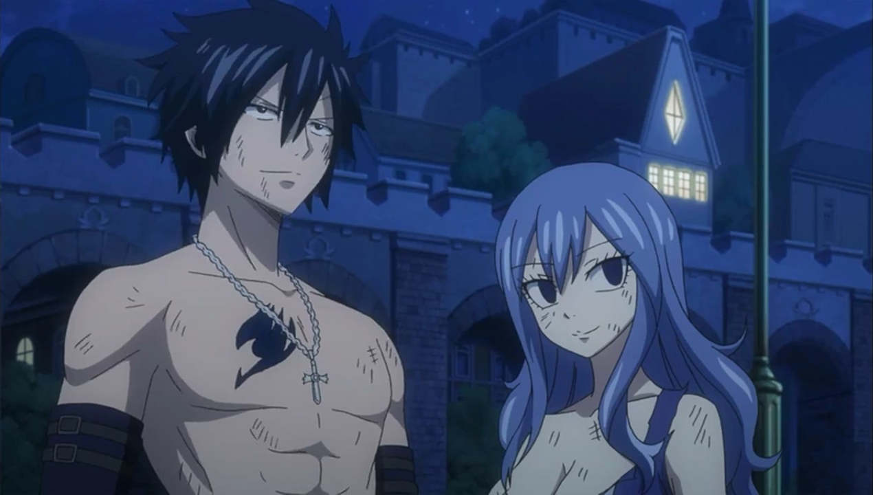 Fairy Tail Gray Fullbuster & Juvia Lockser