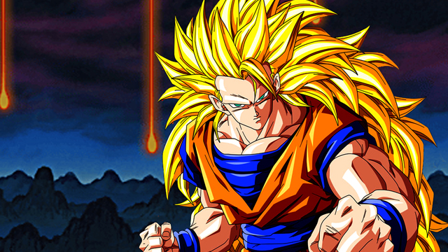 Goku crazy anime hairstyle Dragon Ball