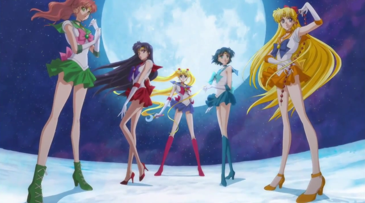 Sailor Moon Crystal - scouts