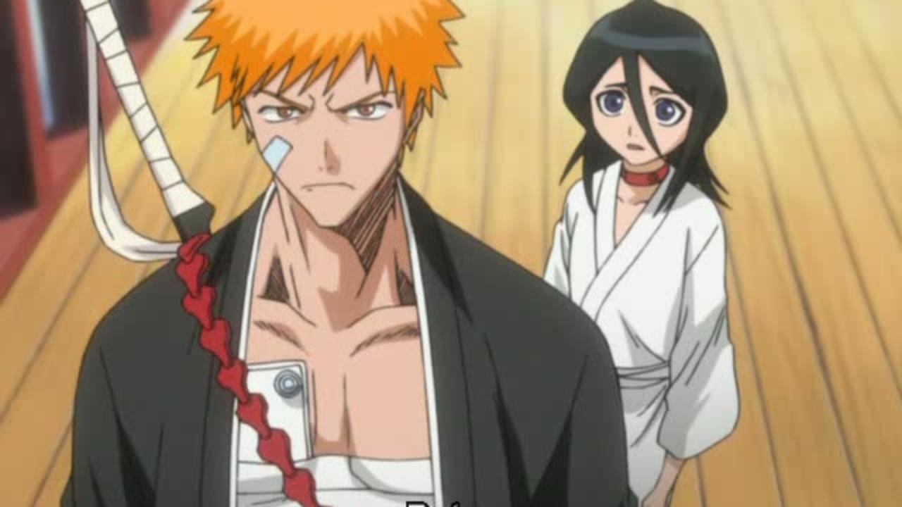 Bleach Rukia Kuchiki & Ichigo Kurosaki