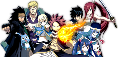 Fairy Tail dragon slayers and their dragons