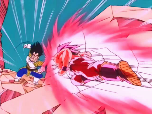 Dragon Ball Z Goku vs Vegeta