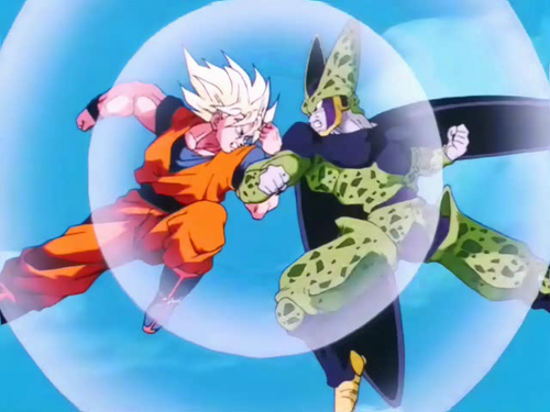 Dragon Ball Z Goku vs Cell