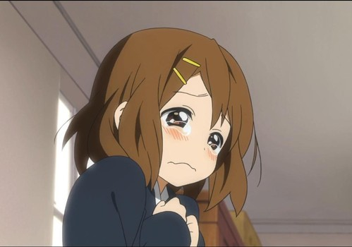 K-On! Yui Upset