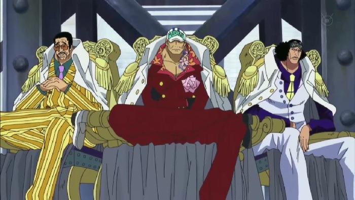 A Force To Be Reckoned With The Marine Admirals Of One Piece Myanimelist Net