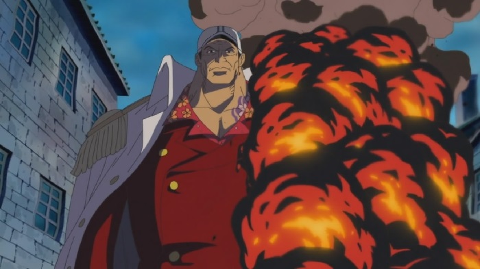 Anime One Piece Marines Admiral Sakazuki Admiral Akainu Whole