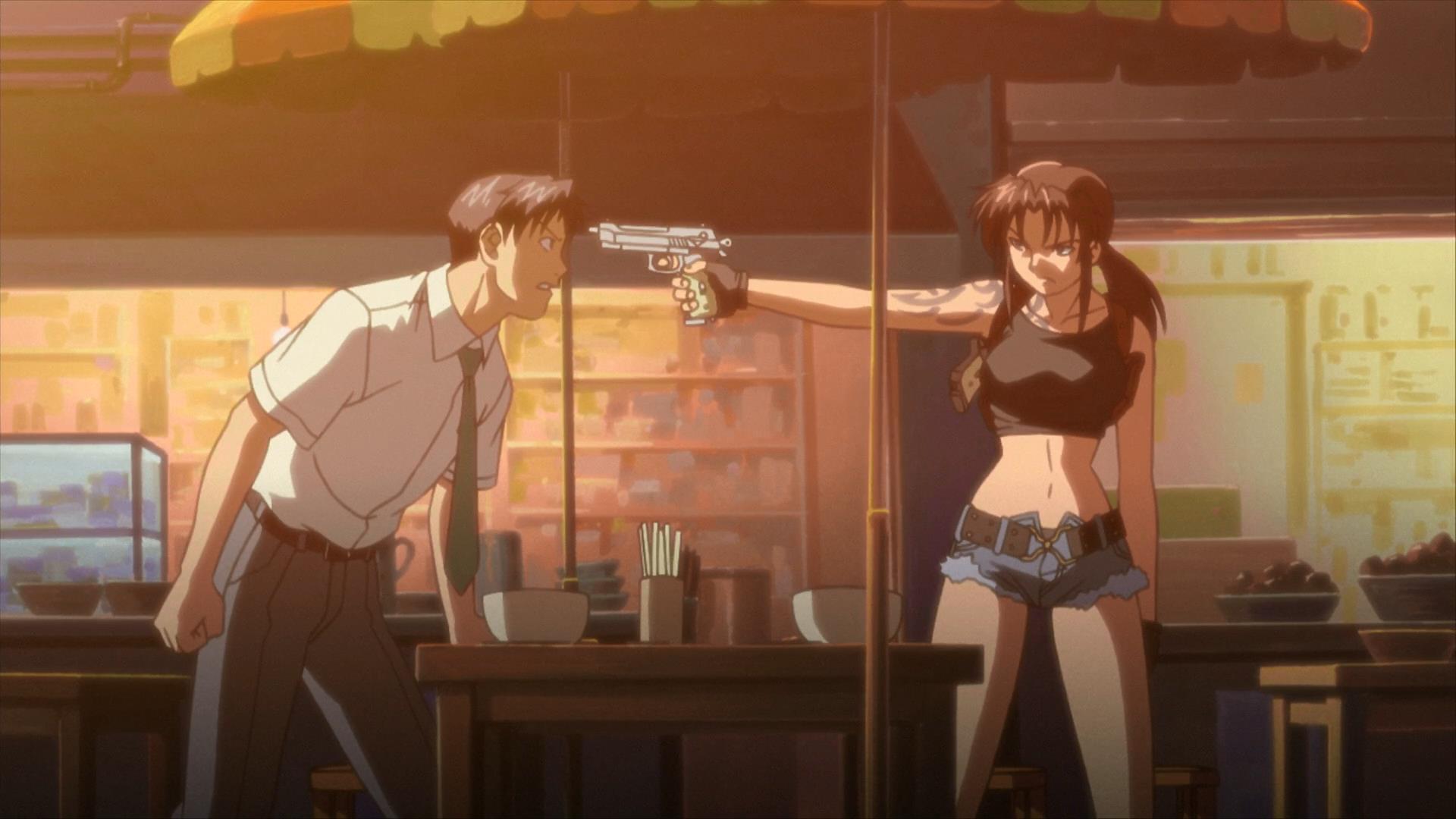 Black Lagoon Rokuro Okajima & Revy