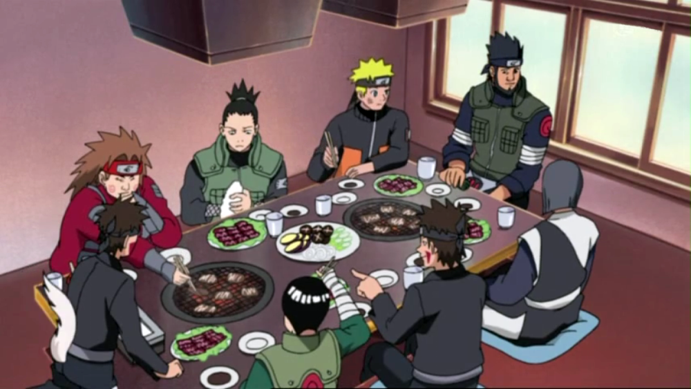 Naruto - Yakiniku, Team Might Guy