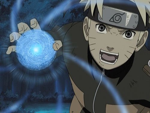 Kakashi Hatake Spinning Blade Hokage Naruto GIF