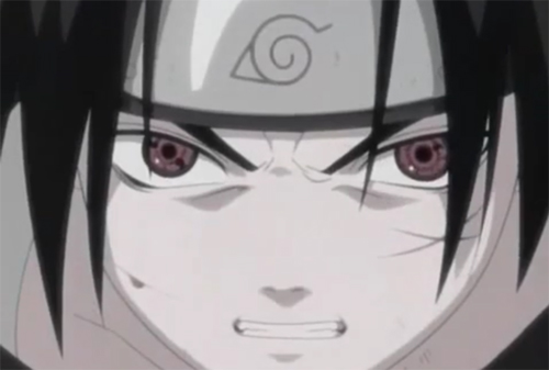 sasuke uchiha shippuden sharingan