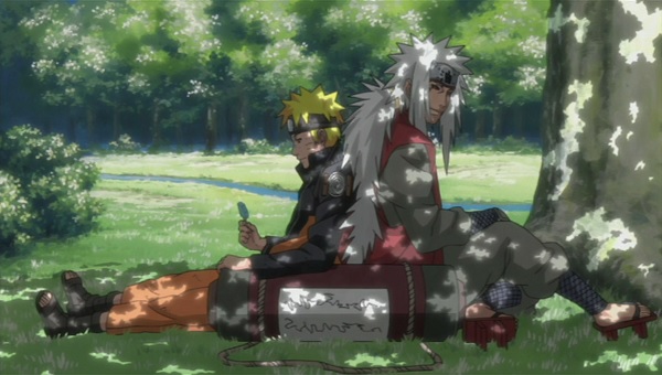 Naruto Shippuden Naruto Uzumaki and Jiraiya