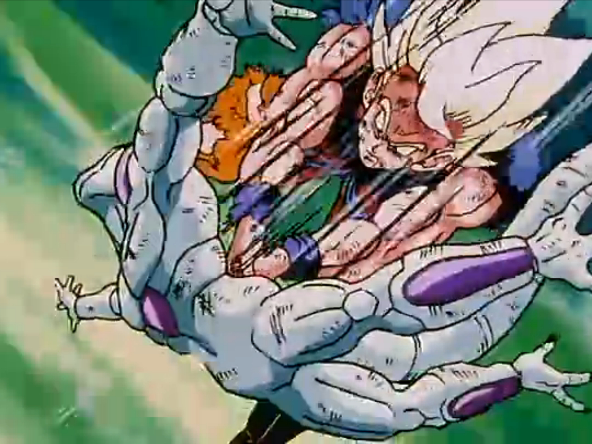 Dragon Ball Z Goku and Frieza