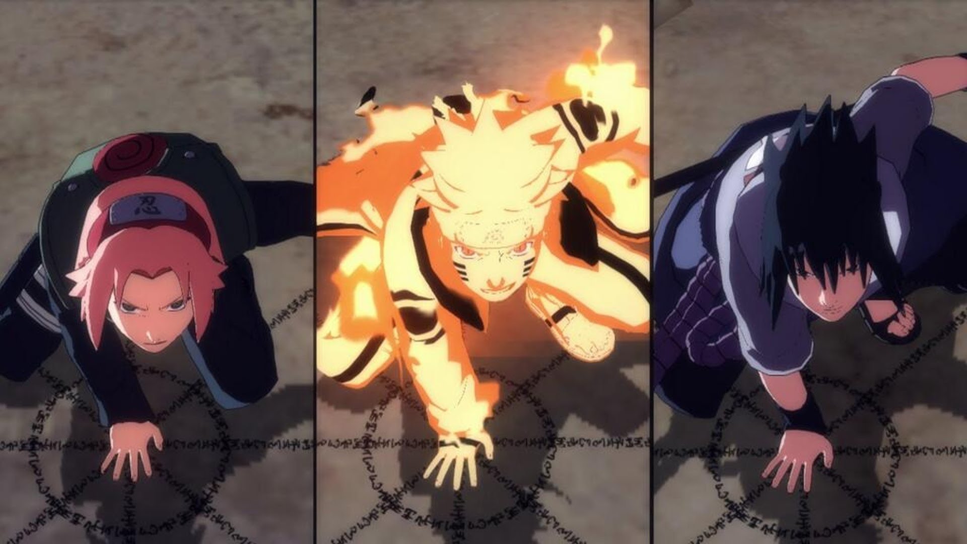 One Piece vs Naruto Team 7