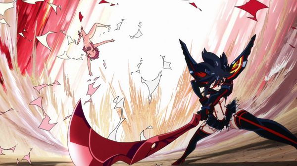 Kill la Kill Scissor Blade Ryuuko Matoi Nonon Jakuzure