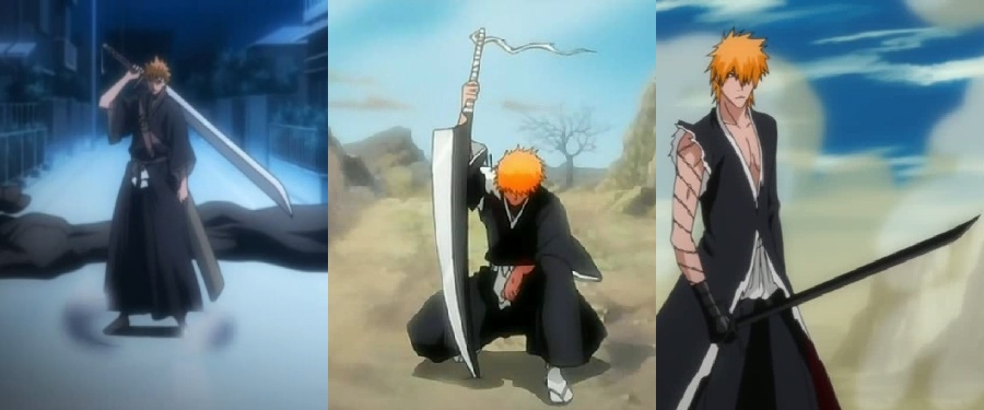 bleach captain swords