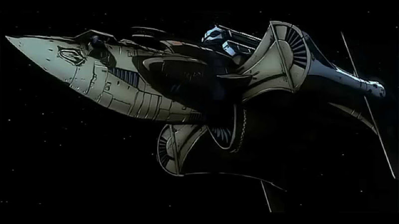 Is the a ship that looks like Spike's Swordfish II from Cowboy