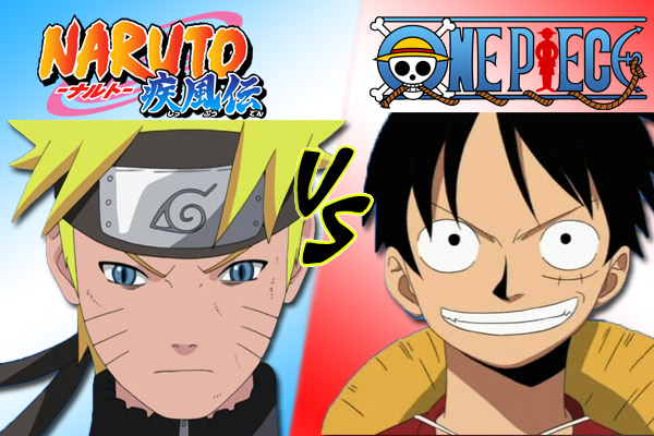 Characters comparison: Naruto vs One piece 