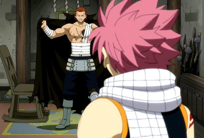 Fairy Tail Gildarts Clive & Natsu Dragneel