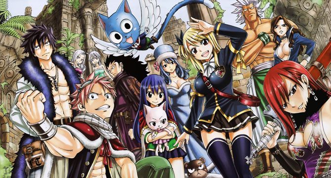 Fairy Tail guild members