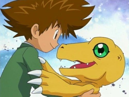 Pokemon vs. Digimon_Tai Yagami and Agumon