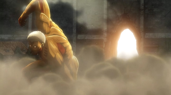 Attack on Titan - Armored Titan Breaks Wall [w/ Download Link