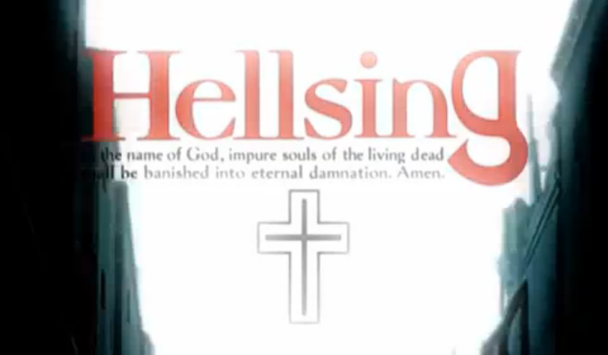 Hellsing opening title card