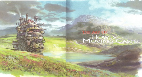 howls moving castle art