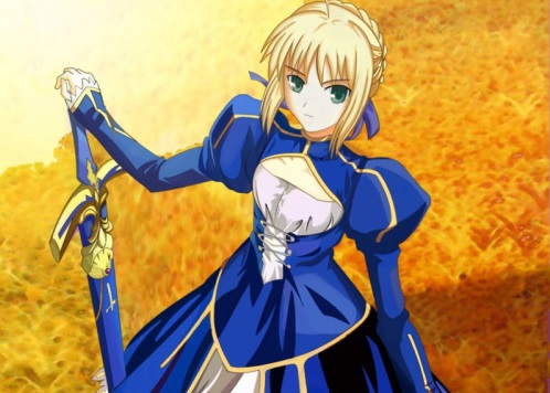 Fate/stay night, kuudere Saber