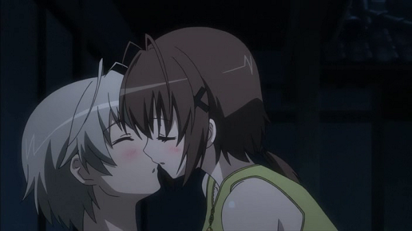 10 Kiss Moments Yosuga no Sora Akira Haruka