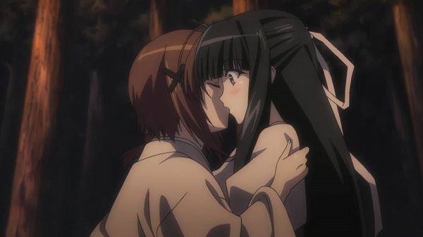 10 Kiss Moments Yosuga no Sora Akira Kazuha