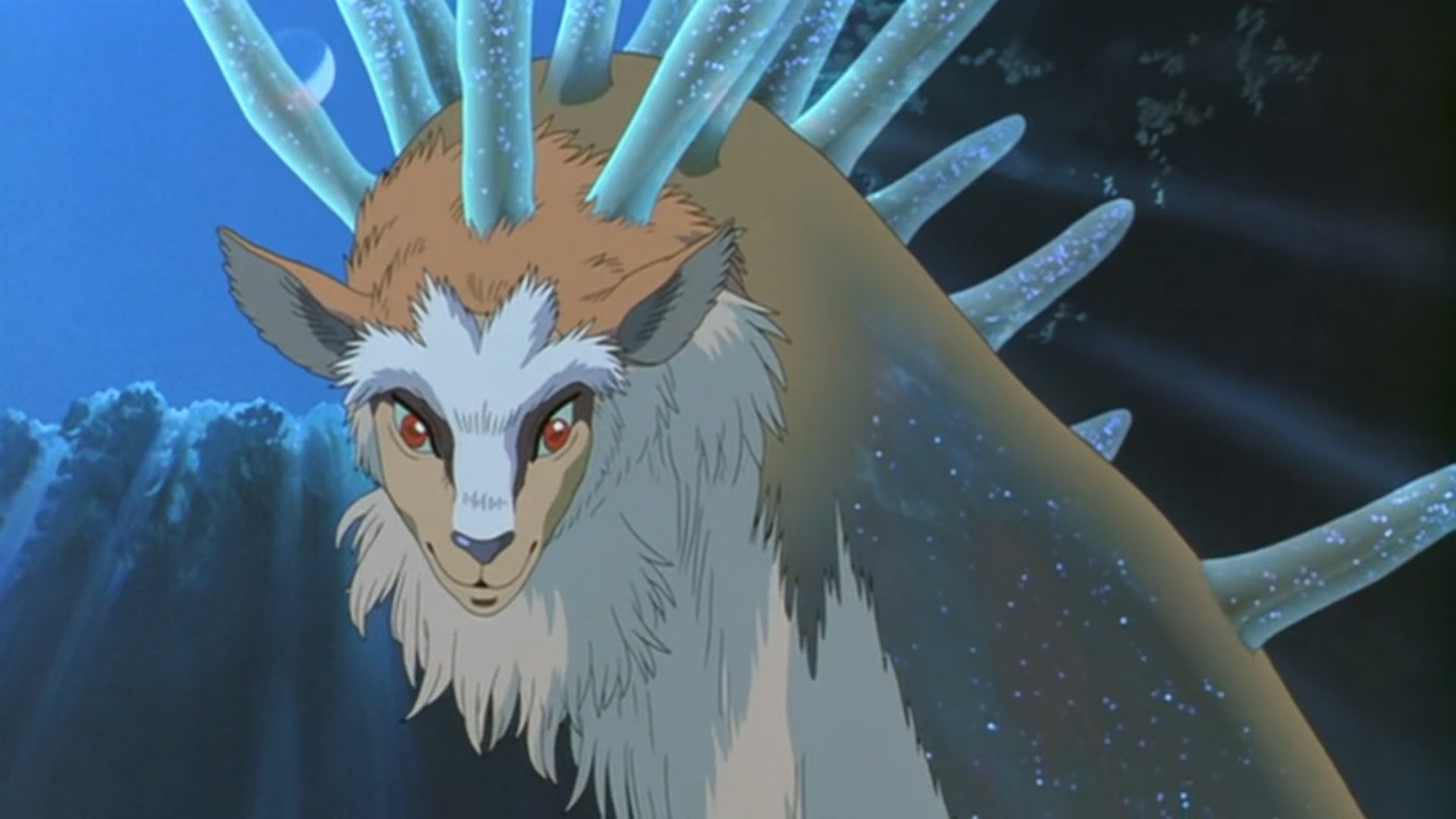 Enchanting Forest Spirits in Princess Mononoke