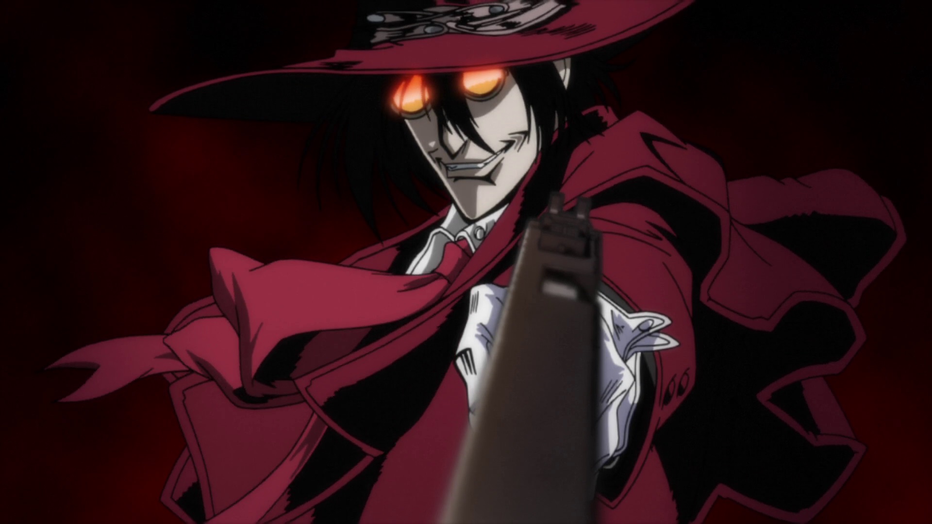 Alucard Black, anime, hellsing, hellsing ultimate, manga, HD phone  wallpaper | Peakpx