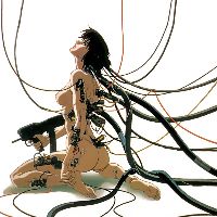 13 Cyberpunk GIFs from Ghost in the Shell