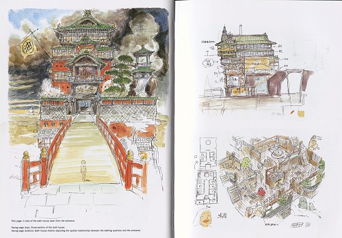 The Art of Spirited Away by Hayao Miyazaki, Hardcover