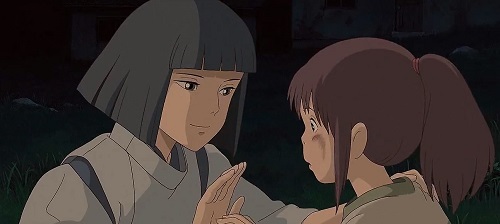 spirited away haku and chihiro meet again