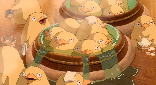 Spirited Away duck spirits