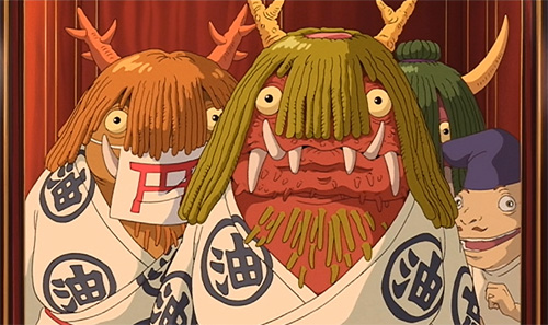 Spirited Away monster spirits