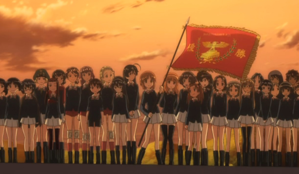 Girls Und Panzer Ooarai High School Sensha-do team