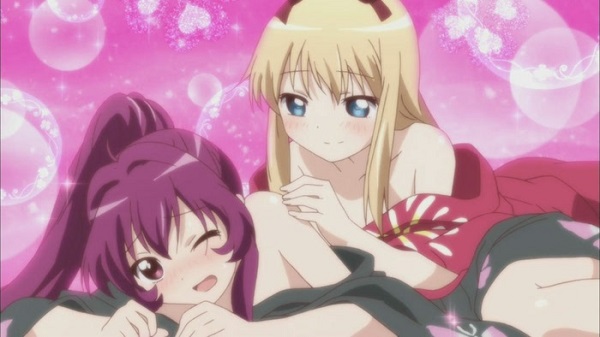 Topp 15 Yuri Anime Yuru Yuri Kyouko Toshinou Ayano Sugiura