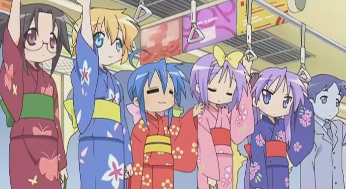 Lucky Star Matsuri Yukata