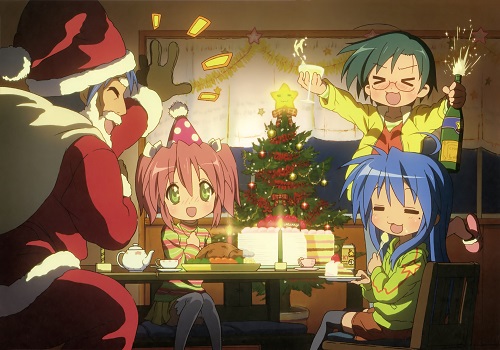 Anime Christmas Characters Wallpapers  Wallpaper Cave