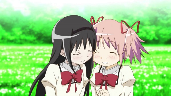 Top 15 Yuri Anime Mahou Shoujo Madoka★Magica Movie 3: Hangyaku no Monogatari Homura Akemi Madoka Kaname