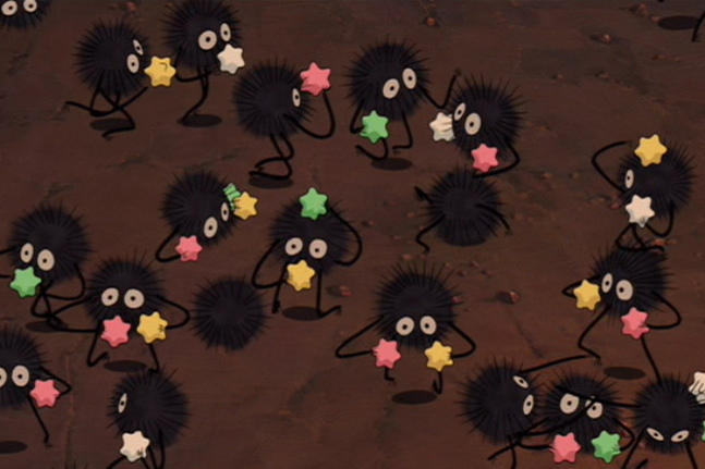 Sen to Chihiro no Kamikakushi Spirited Away: Soot Sprites