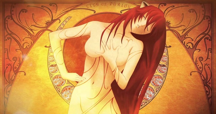 Nyu, Elfen Lied Ending song Screenshot Anime ED : www.youtu…