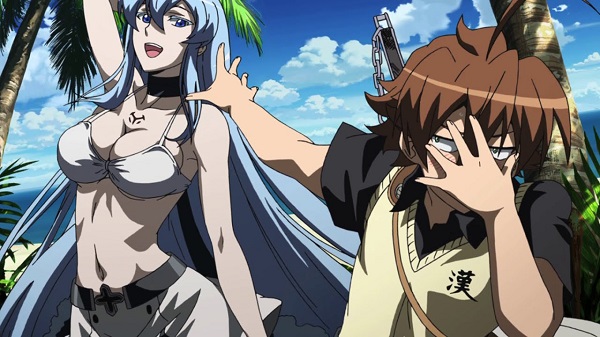 Akame ga Kill! Hot Tatsumi Esdeath Island